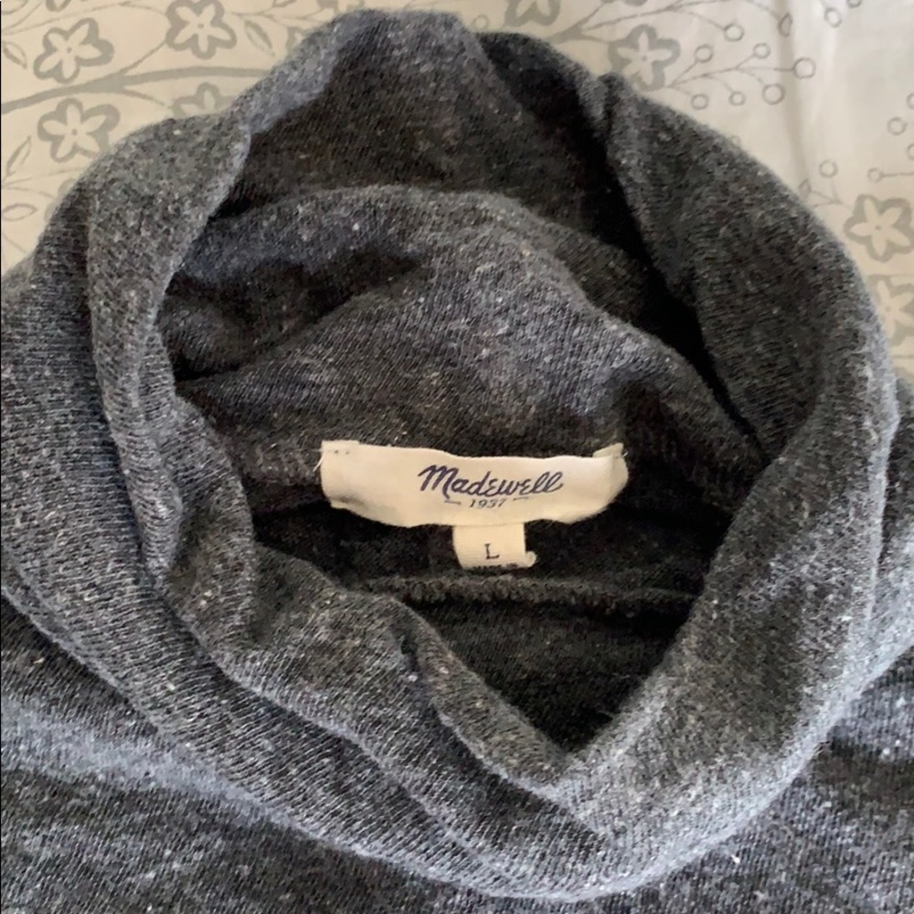 Madewell mockneck top